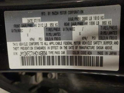 Mazda CX-3 Battery Cable  2016 2017 2018