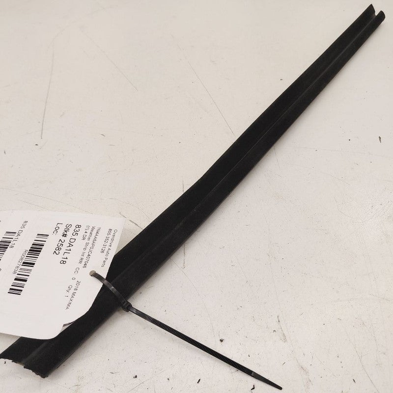 Nissan Maxima Right Rear Weather Strip Interior  2018 2017 2016 OEM