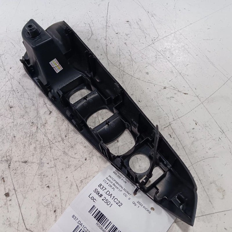 Nissan Kicks Window Switch Bezel Trim Left Front 2021 2022 2023 2024