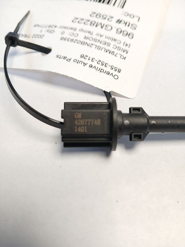 Chevy Trailblazer Cabin Air Temperature Sensor {42677748} 2023 2022 20