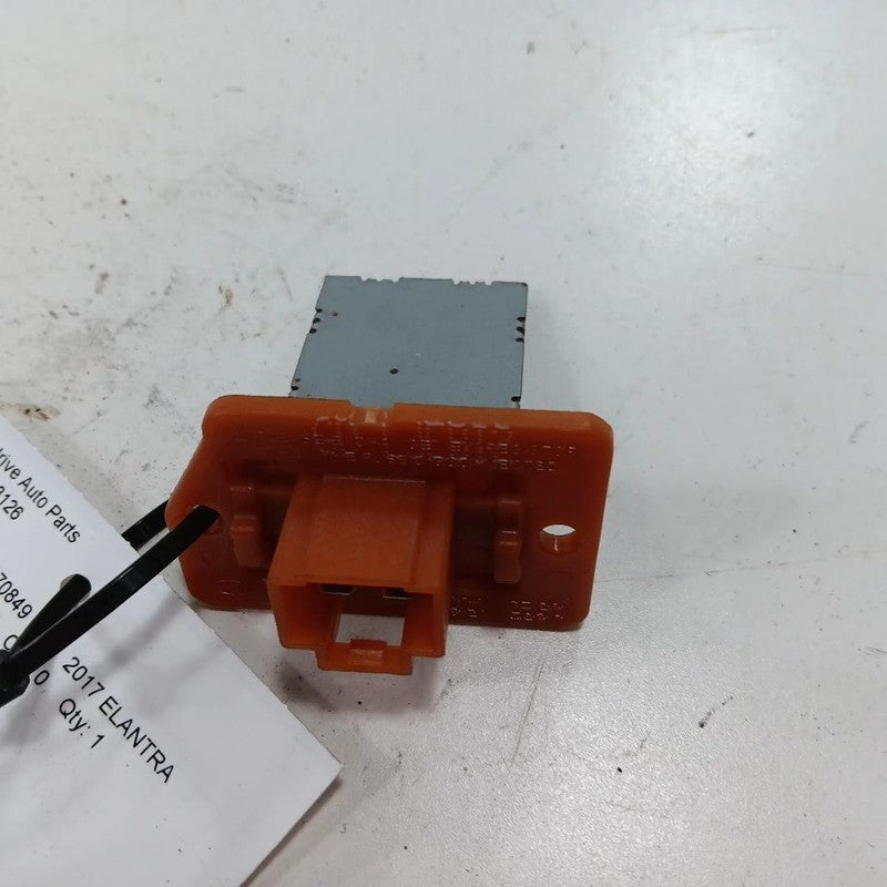 Hyundai Elantra Blower Resistor Fan Motor Speed Resistor  2017 2016 20
