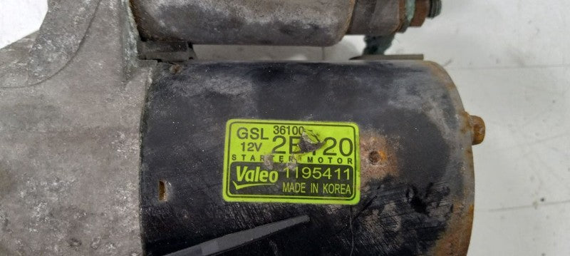 Engine Starter Motor ID 361002E120 Fits 14-16 FORTE  OEM