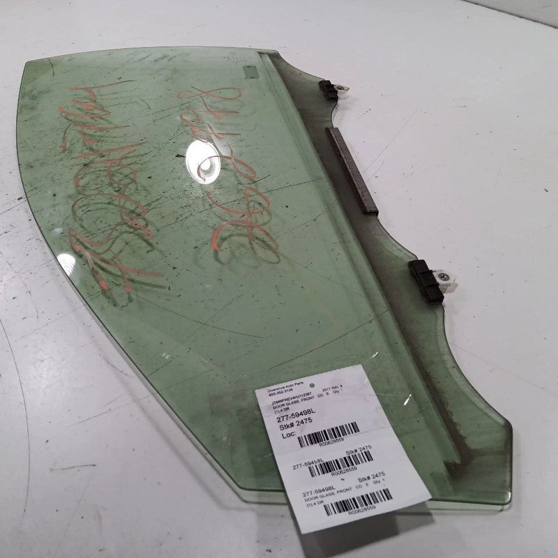 Driver Left Front Door Window Glass Fits 13-18 RAV4