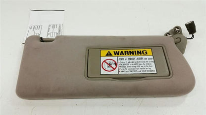 8520239810ZQ Passenger Right Sun Visor Shade With Illumination 01-05 Hyundai XG Series
