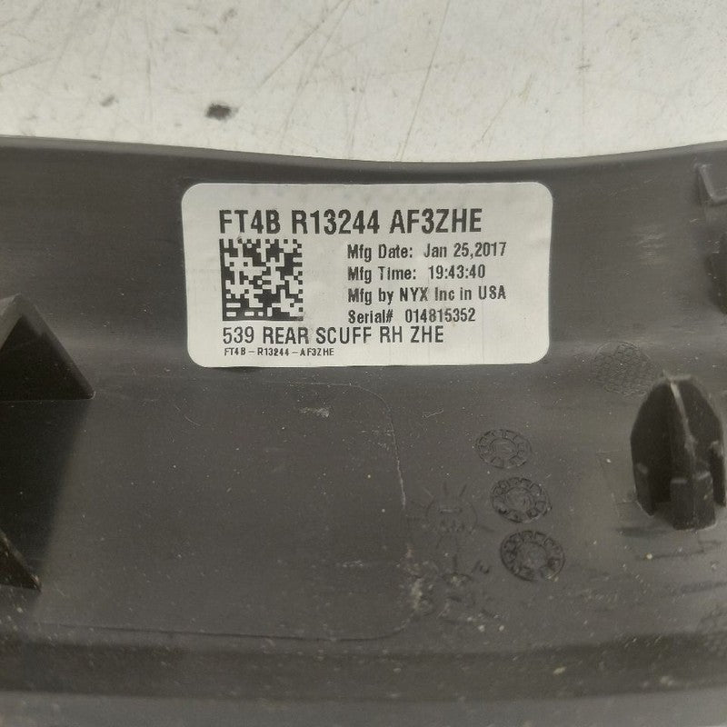Ford Edge Sill Trim Plate Door Jam Threshold Right Passenger Rear 2018