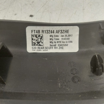 Ford Edge Sill Trim Plate Door Jam Threshold Right Passenger Rear 2018