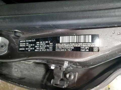 Fiat 500 Timing Gear  2016 2017