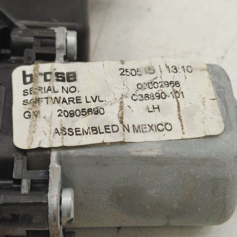 Left Rear Power Window Motor Fits 13-19 Cadillac XTS