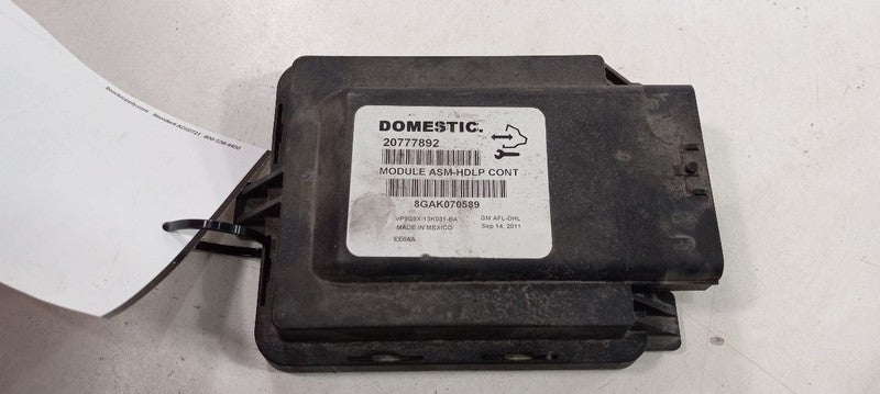 20777892 Lamps Lights Computer Control Module Coupe ID 20777892 Fits 10-15 CTS