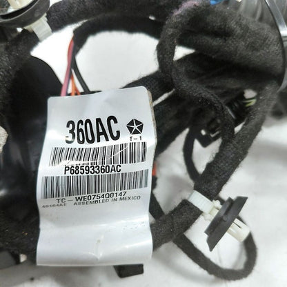 Jeep Compass Door Harness Wire Wiring Left Driver Front  2025 2024 202