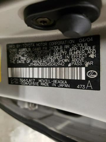 Lexus ES330 Sill Trim Plate Door Jam Threshold Right Passenger Rear 20