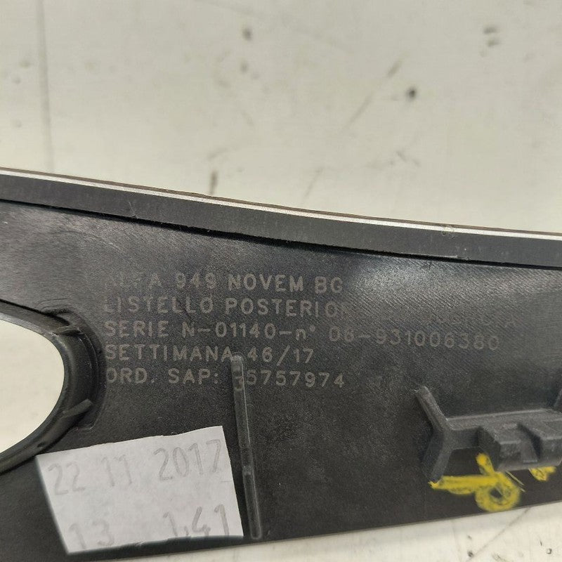 Alfa Romeo Stelvio Interior Door Handle Surround Trip Left Driver Rear
