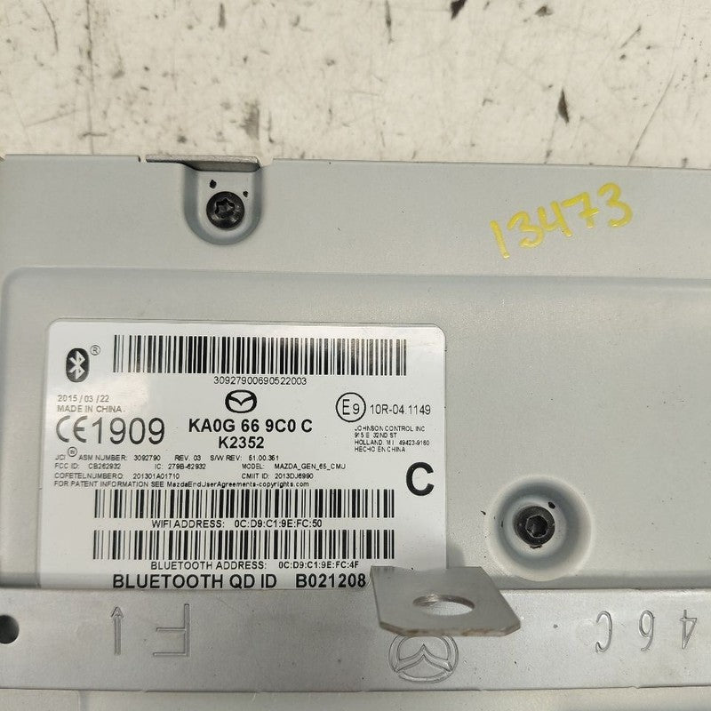 Audio Equipment Radio Receiver Am-fm-cd Fits 16-20 Mazda 6
