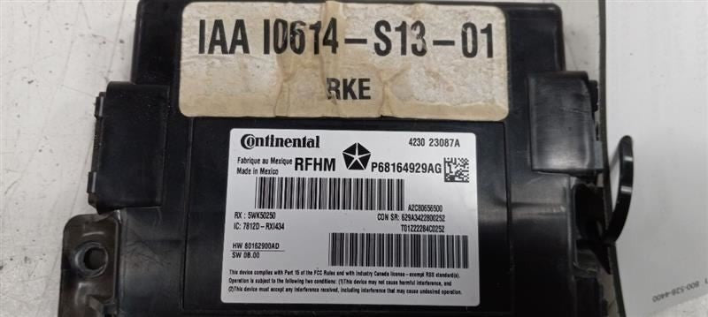 Theft-locking Receiver Hub Under Pkg Deck Fits 13-16 Dodge Dart OEM