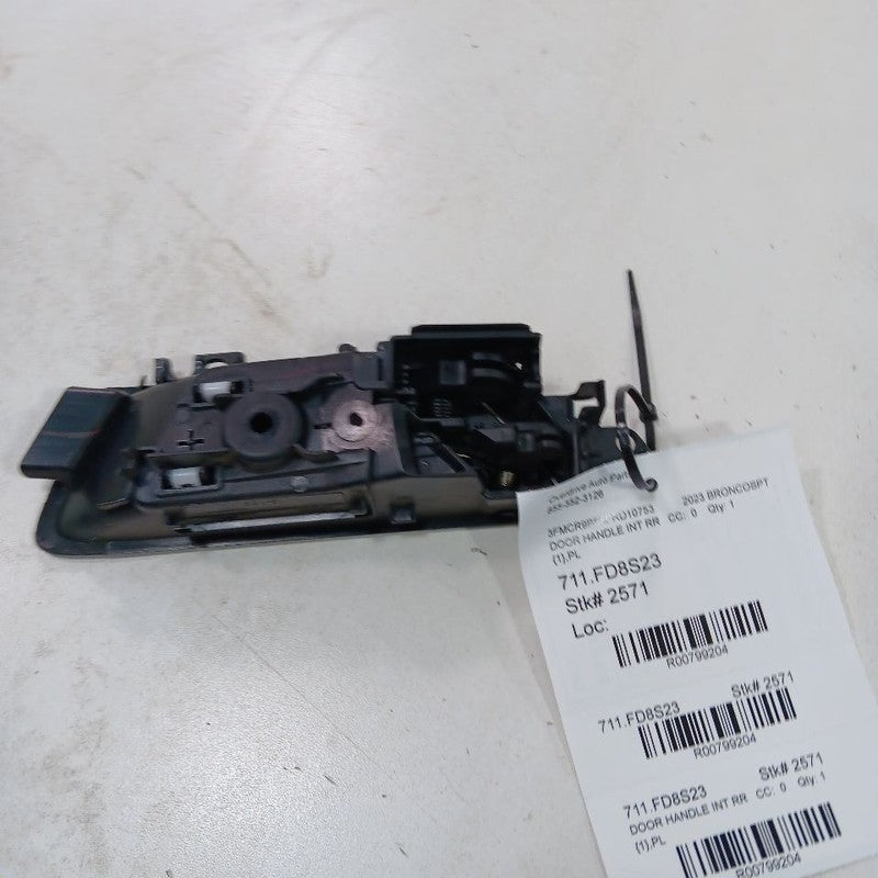 Ford Bronco Sport Door Handle Right Passenger Rear Interior Inside  20