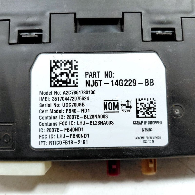 Communication Telematics Control Module Fits 22-24 Ford Maverick Picku