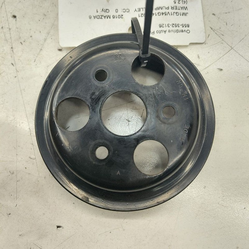 Mazda 6 Water Pump Pulley  2.5 2016 2015 2014