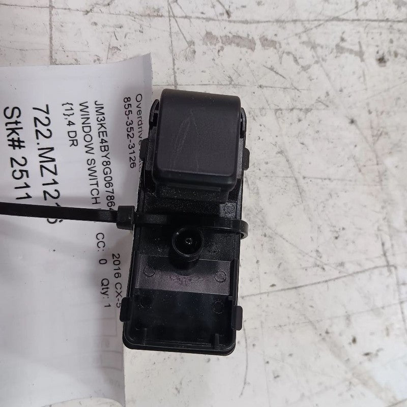 Mazda CX-5 Window Switch Power Left Rear  2013 2014 2015 2016 OEM