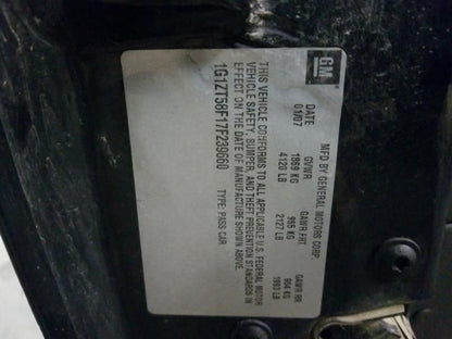 20795369 Passenger Right Door Handle Exterior Outside Front Body Colored 05-10 PONTIAC G6