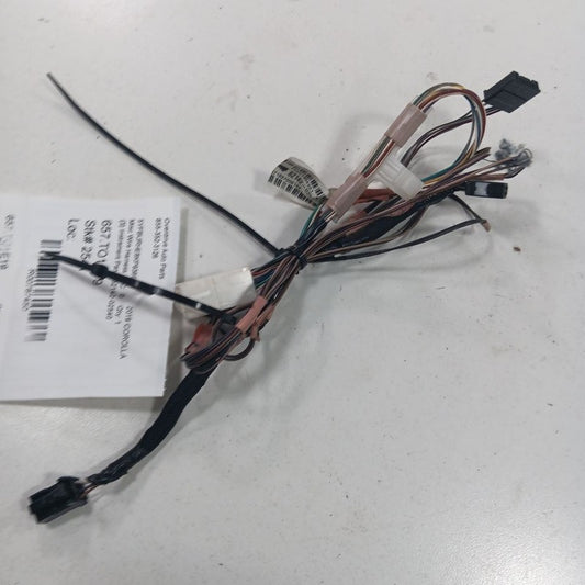 Toyota Corolla Instrument Panel Wires {82142-02540} 2019 2018 2017