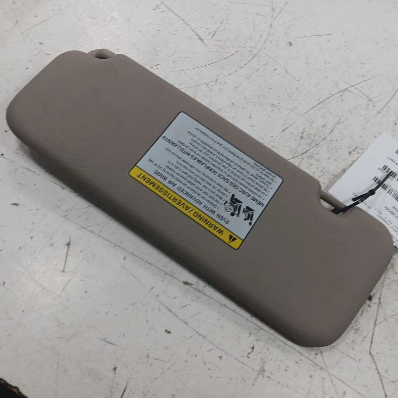 Passenger Right Sun Visor Shade Sedan Without Sunroof Fits 17-20 Hyundai Elantra