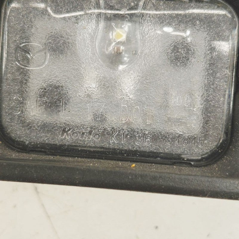 Mazda 3 License Plate Light Lamp  2023 2022 2021