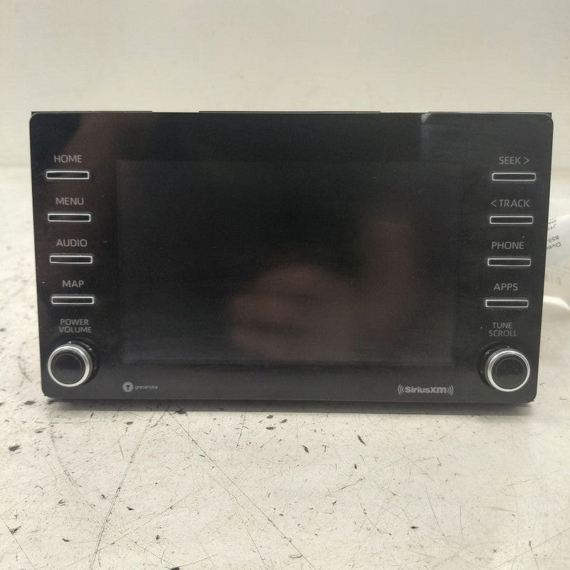 Audio Equipment Radio Display And Receiver Prius VIN Fu 21-22 Toyota P