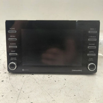 Audio Equipment Radio Display And Receiver Prius VIN Fu 21-22 Toyota P