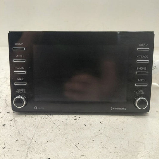 Audio Equipment Radio Display And Receiver Prius VIN Fu 21-22 Toyota P