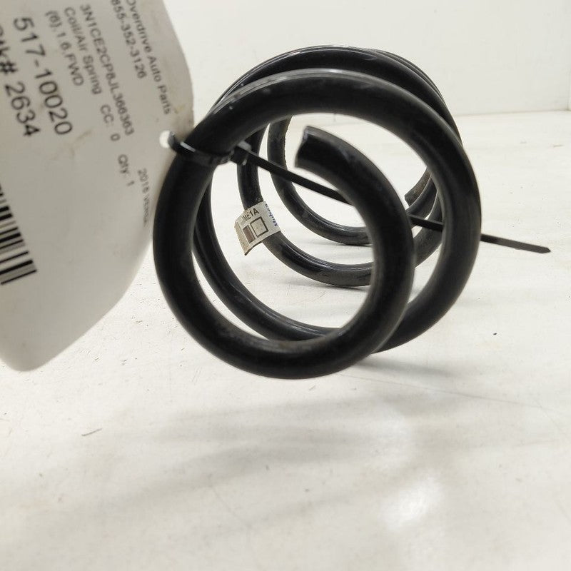 Coil Spring Rear Fits 17-19 Nissan Versa