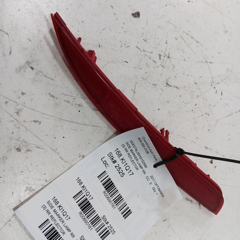 Kia Optima Passenger Right Rear Marker Light Lamp  2018 2017 2016
