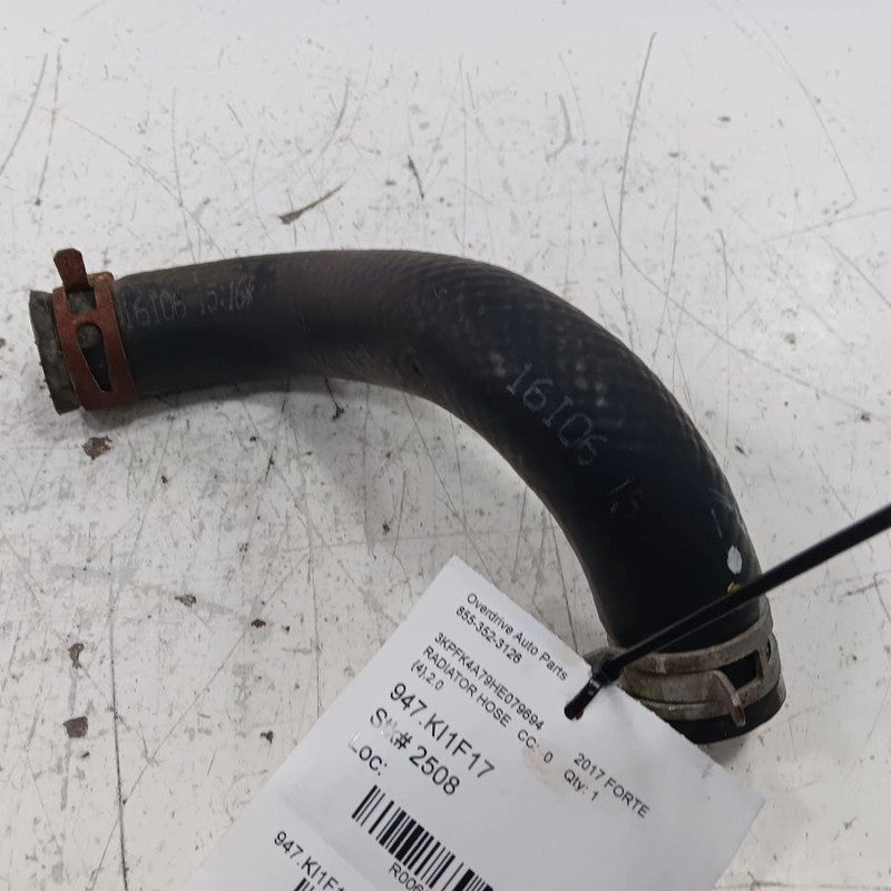 Kia Forte 2.0 Radiator Hose Line Tube  2015 2016 2017 2018 OEM