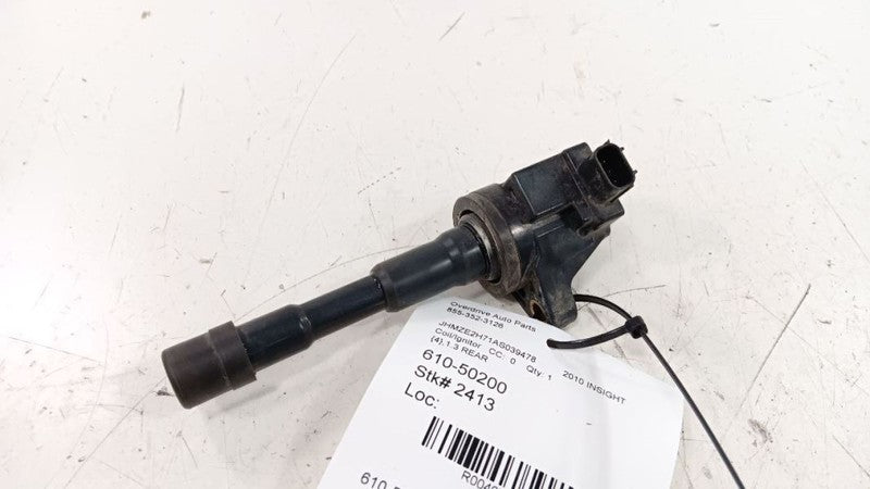 30521RBJ003 Ignition Coil Ignitor Rear Fits 10-11 INSIGHT 