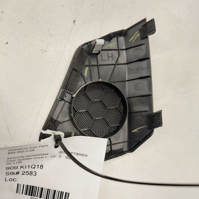 Kia Optima Dash Speaker Cover Left Driver Side 2018 2017 2016 OEM