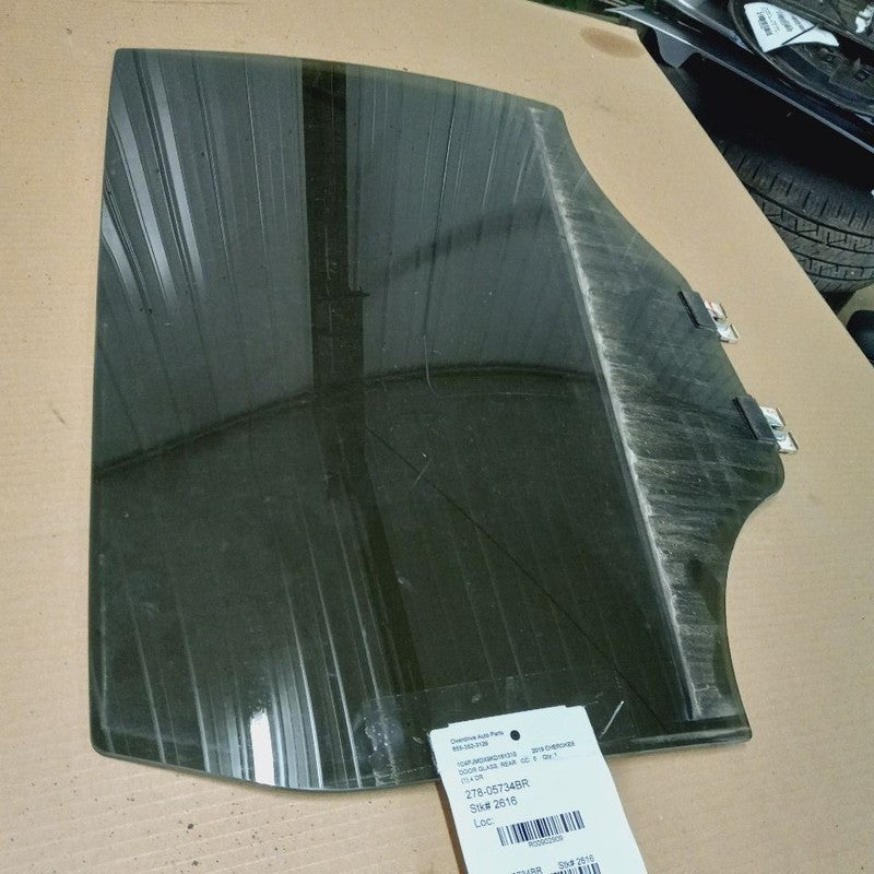 Passenger Right Rear Door Glass Window Fits 14-23 Jeep Cherokee