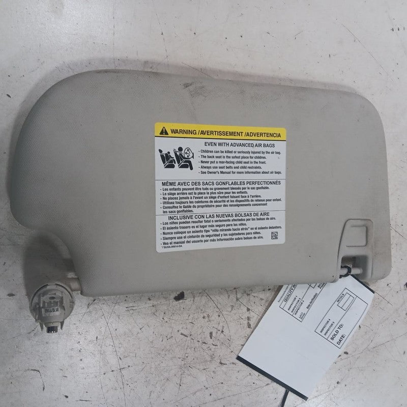 Driver Left Sun Visor Shade Model S Fits 15-18 Ford Focus OEM