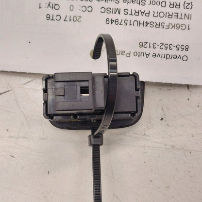 Cadillac CT6 Passenger Right Rear Door Shade Switch {299155105} 2018 2