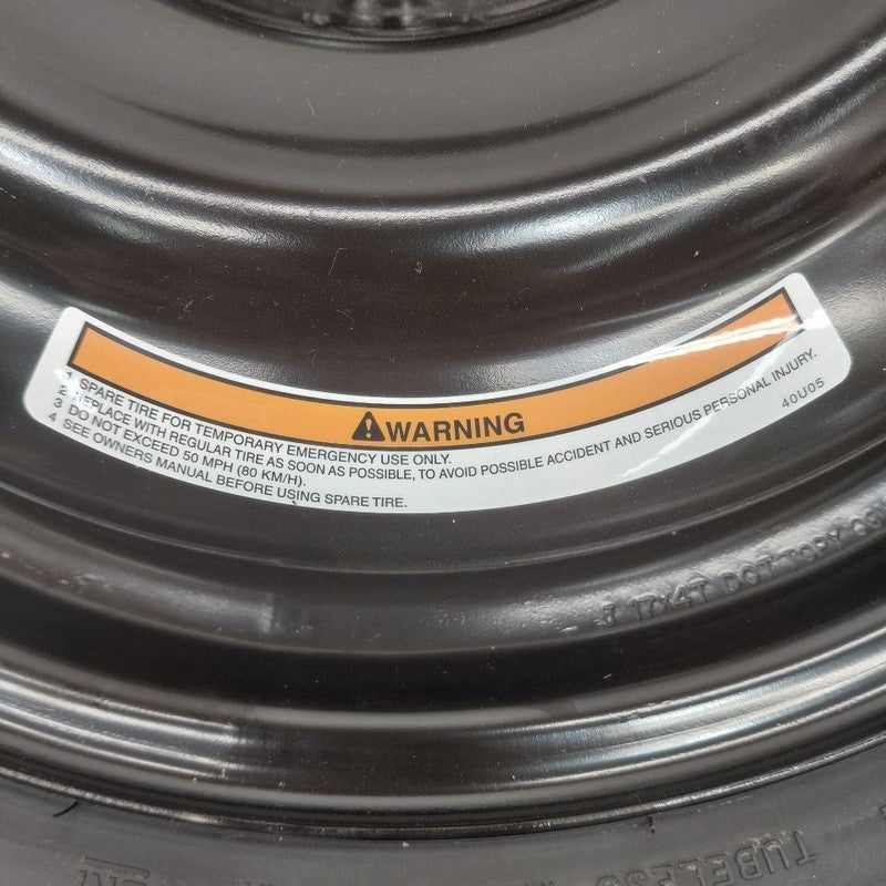 Wheel 17x4 Spare Rim and Tire Fits 21-26 Nissan Rogue