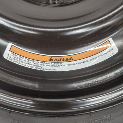Wheel 17x4 Spare Rim and Tire Fits 21-26 Nissan Rogue