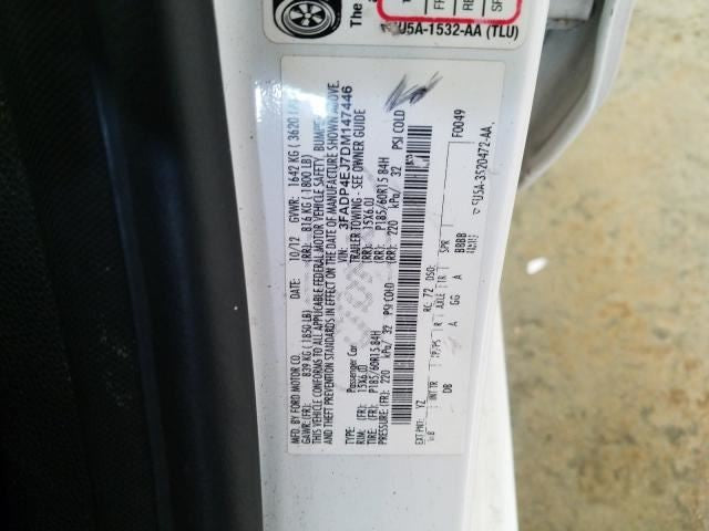 Ford Fiesta Seat Headrest Front Head Rest 2011 2012 2013 2014 2015 OEM