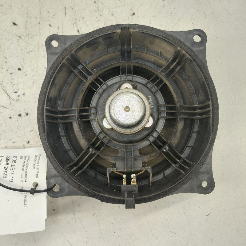 Lexus IS350 Speaker Right Passenger Front  2020 2019 2018