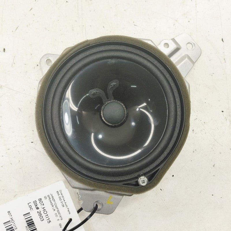 Honda CR-Z Speaker Left Driver Rear  2015 2014 2013