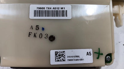 Temperature Control Heat Heater AC Switch Fits 16-18 RDX OEM