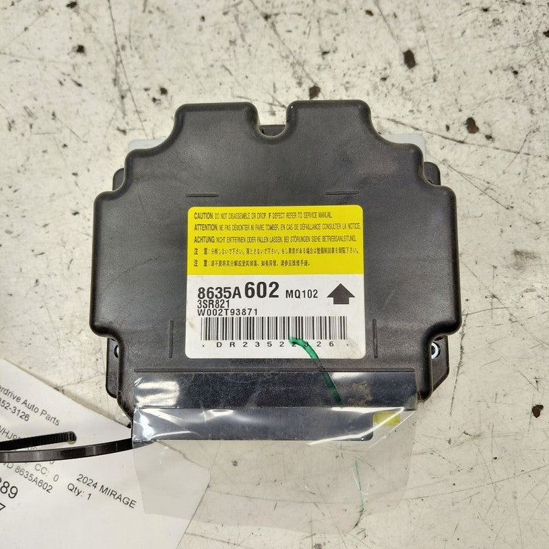 Restraint Control Module {8635A602} Hatchback Fits 17-24 Mitsubishi Mi