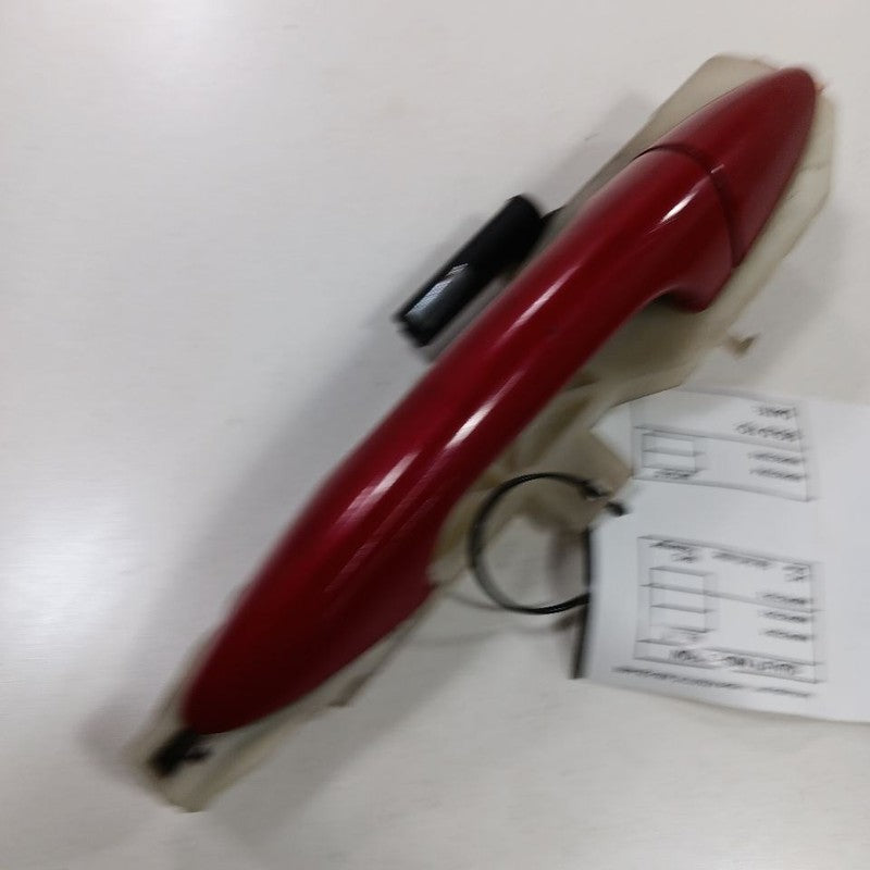 Left Rear Door Handle Exterior Body Colored Fits 12-17 Hyundai Accent