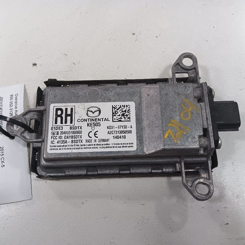 Passenger Chassis ECM Driver Assist Rear Quarter Fits 13-15 Mazda CX-5
