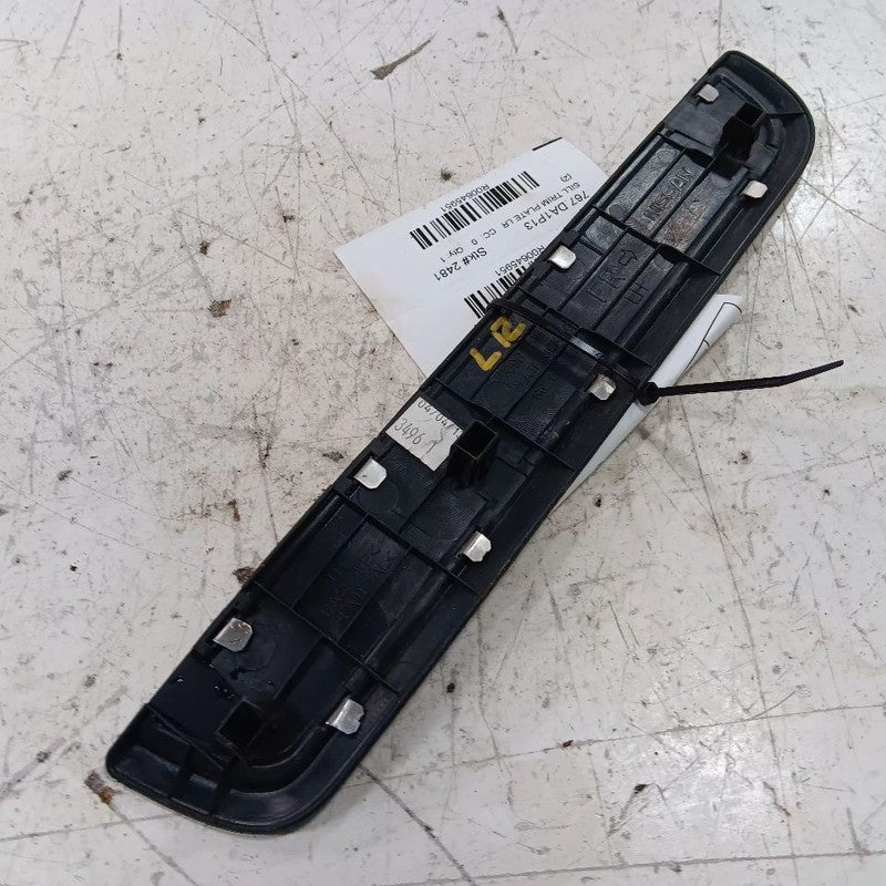Nissan Maxima Sill Trim Plate Door Jam Threshold Left Rear 2014 2013 2