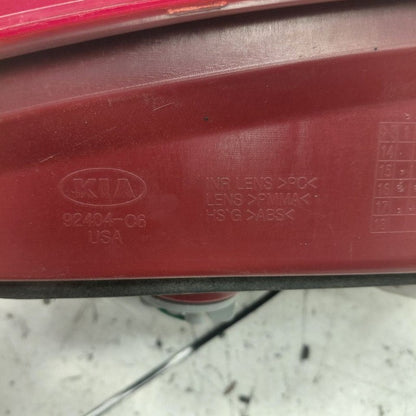 Passenger Right Rear Tail Light Brake Lamp Incandescent 16-18 Kia Sore