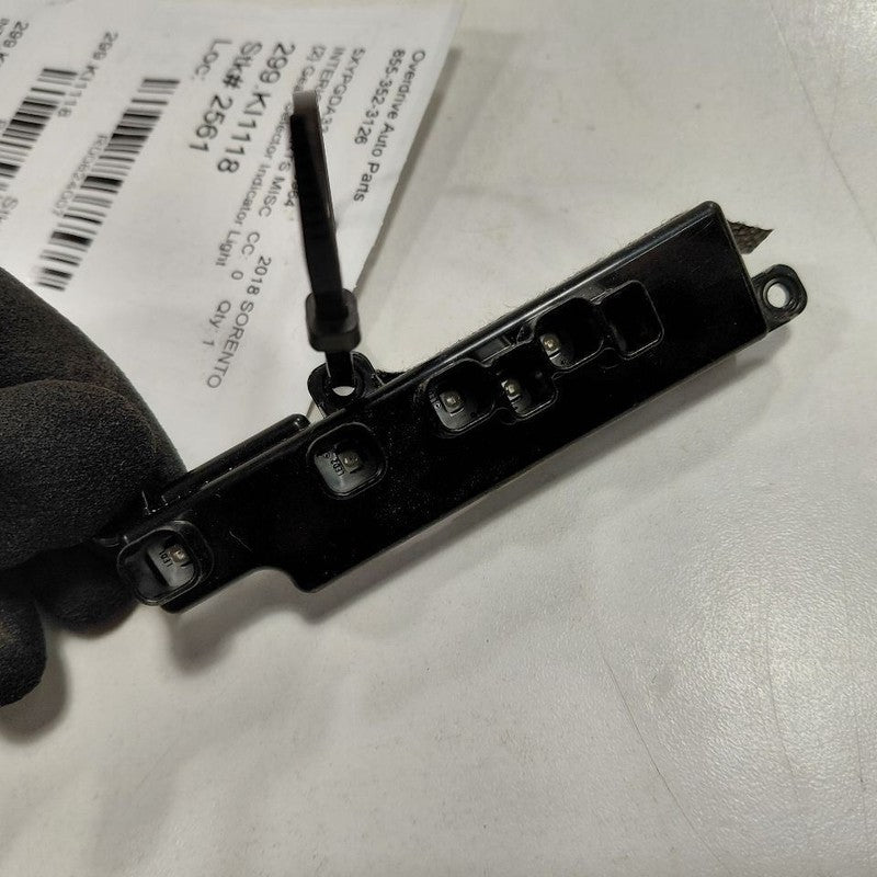 Kia Sorento Gear Selector Indicator Light 2018 2017 2016