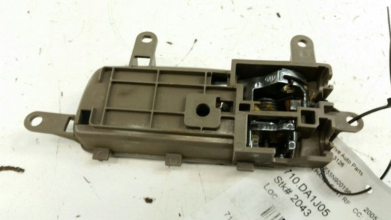 Nissan Altima Door Handle Right Passenger Front Interior 2003 2004 2005 2006 OEM